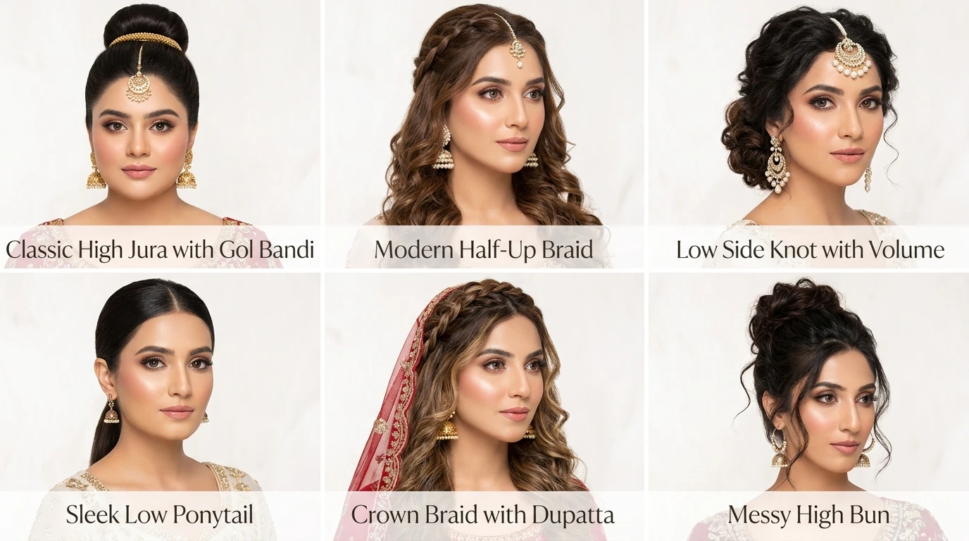 12+ Wedding Day Hairstyles Traditional to Modern Fusion