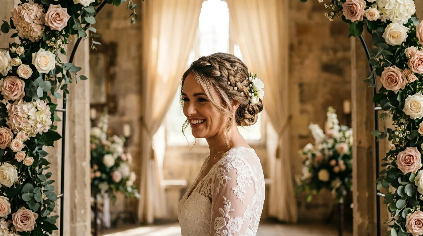 Bridal hairstyle