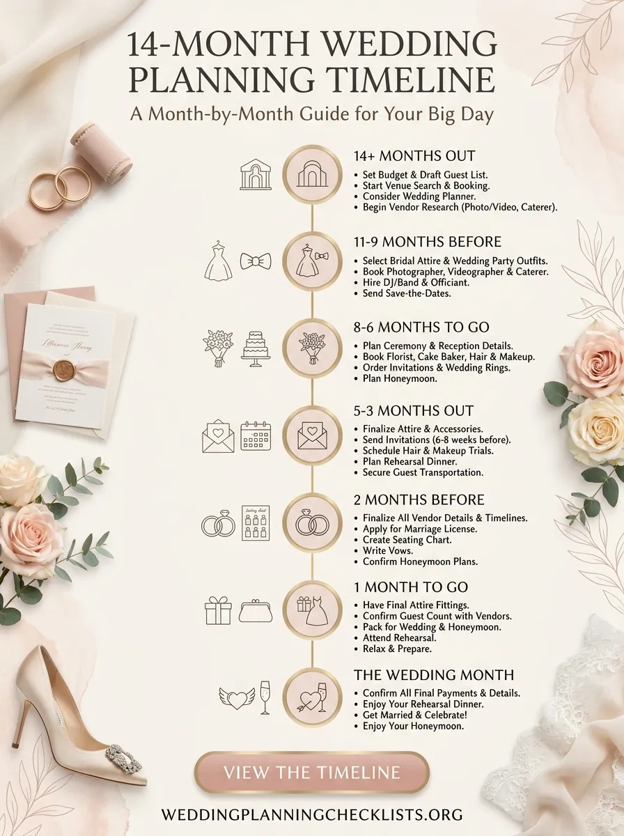 Creating Wedding Planning Timeline