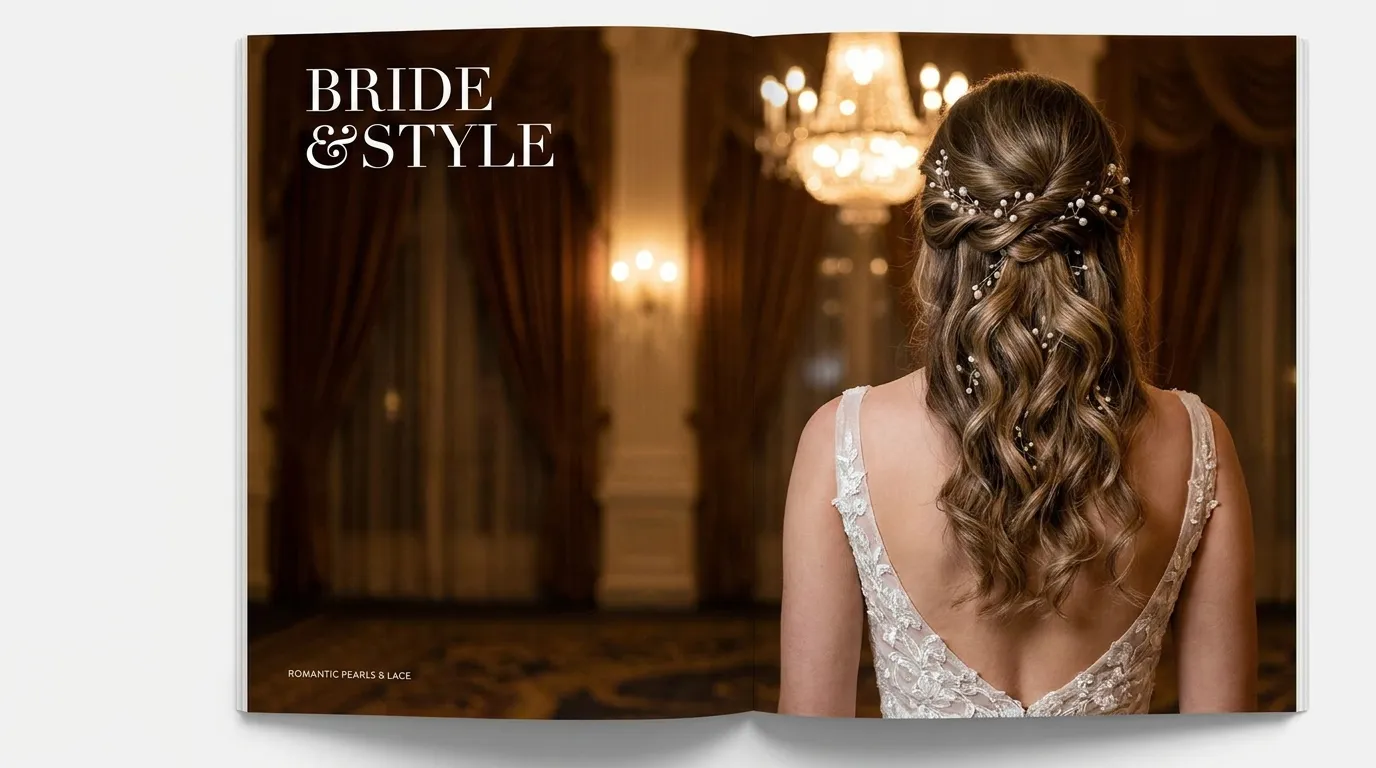 Half Up Half Down Wedding Hairstyles