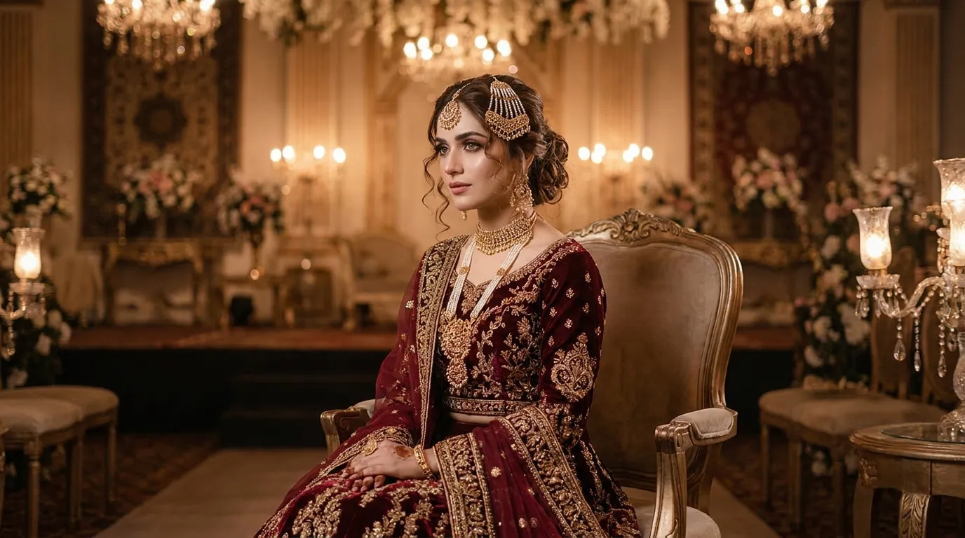 Pakistani Wedding Hairstyles