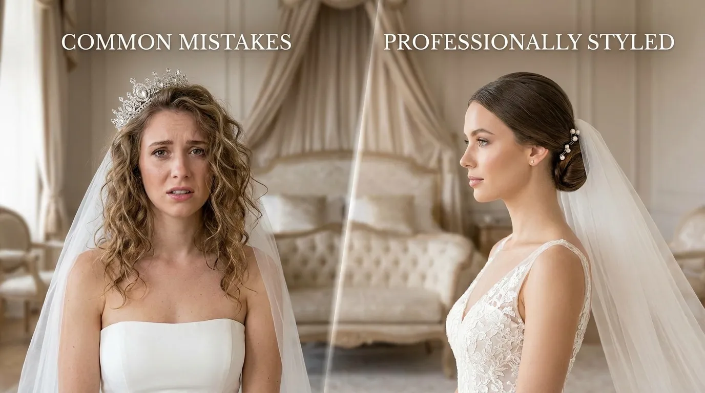 Wedding Hairstyle Mistakes to Avoid