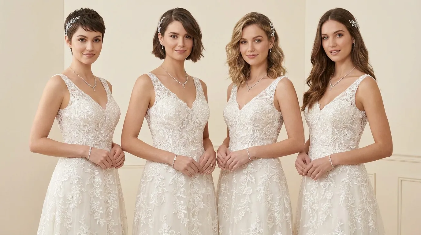 Wedding Hairstyles by Hair Length
