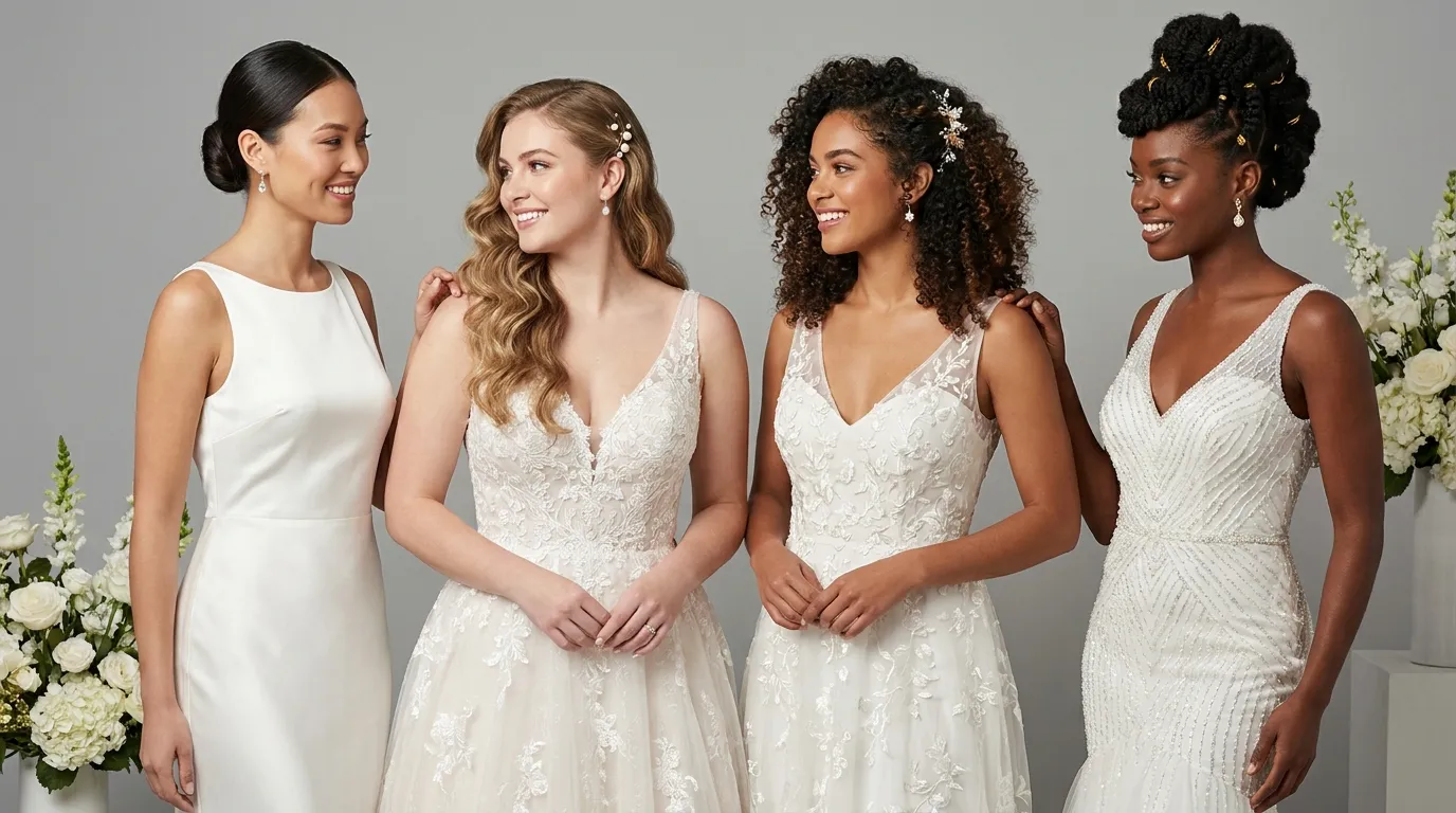 Wedding Hairstyles by Hair Type